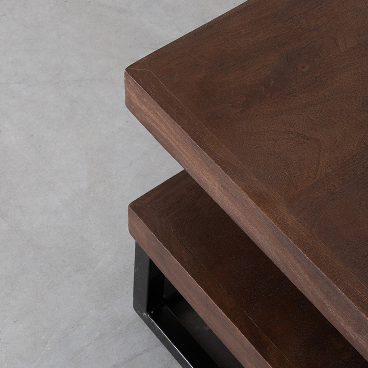 LABEL51 Salontafel Cube – Robuust Mangohout – 80 cm